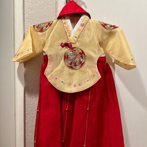 Traditional Korean Hanbok for toddler girl